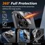 Lutree für Xiaomi 15T/ Xiaomi 15T Pro für Panzerglas Sichtschutz Schutzfolie, 2+2 Stück Anti-Spähen Schutzglas + Kameraschutz Folie (Schwarz), HD 9H Härte Anti- Kratzer Privacy Anti-Spy Displayschutz