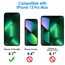 JETech Ein Touch Installieren Schutzfolie für iPhone 13 Pro Max 6,7 Zoll, Full Screen Gehärtetes Glas Displayschutz, Auto Ausrichtungswerkzeug Bausatz, Panzer HD Klar, 2 Stück