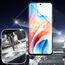 Yenwen Schutzfolie für OPPO A79 5G für Panzerglas, 2 Stück Panzer Schutz Glas mit 2 Stück Kameraschutz Glas, 9H Härte Schutzglas Anti- Kratzer Handy Folie HD Klar Displayschutz