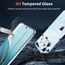 Yenwen Schutzfolie für OPPO Reno 14 FS / 14F für Panzerglas, 2 Stück Panzer Glas mit 2 Stück Kameraschutz, 9H Härte Schutzglas Anti-Kratzer Folie Displayschutz für OPPO Reno14 FS / Reno14 F