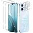 Yenwen Schutzfolie für OPPO Reno 14 FS / 14F für Panzerglas, 2 Stück Panzer Glas mit 2 Stück Kameraschutz, 9H Härte Schutzglas Anti-Kratzer Folie Displayschutz für OPPO Reno14 FS / Reno14 F