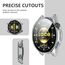 FDHYFGDY Hülle für Huawei Watch GT 6 46mm Case mit Displayschutz, Hard Anti Kratz Ultradünne, Schutzfolie Kompatibel mit Huawei Watch GT 6