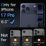 JETech Matt Schutzfolie für iPhone 17 Pro 6,3 Zoll, Blendfreies 9H Gehärtetes Glas Displayschutz, Anti-Fingerabdruck, Glatt Berührung, Einfache Installation, 2 Stück