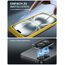 Lamicall Displayschutz für iPhone 16, [4 Stück] 9H Schutzfolie - 2x Kratzfest Glas und 2x Kameraschutz, Anti-Fingerprint Folie mit Montagerahmen, Schutzglas für iPhone 16