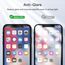 JETech Matt Schutzfolie für iPhone 11/iPhone XR 6,1 Zoll, Blendfreiem 9H Panzer Schutz Glas Folie Displayschutz, Anti Fingerabdruck Sanfte Berührung, 2 Stück