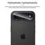 GEEMEE für iPhone 17 AIR/iPhone Air 2025 für Panzerglas Kameraschutz, 9H Filmhärte Gehärtetem Kamera Schutzfolie (Schwarz), 2.5D HD Anti- Kratzer Blasenfrei Hohe Empfindlichkeit schutzfolie- 2 Pack