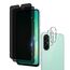Wookfiss Privacy Schutzfolie für Samsung Galaxy A26/A17 5G für Panzerglas, 2 Stück Sichtschutz Schutzfolie + 2 Stück Kameraschutz, 9H Härte, Anti-Kratz, Anti-Bläschen, Displayschutz