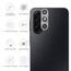 GEEMEE Glitzer Kameraschutz für Samsung Galaxy A17 für Panzerglas, 9H Anti-Kratzer Metall individuelle Linsen Schutzfolien, HD Klar Kamera Schutz Zubehör - Glänzendes Silber