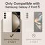 JETech Front Schutzfolie für Samsung Galaxy Z Fold 5, Panzer Schutz Glas Folie Displayschutz mit Einfaches Installationswerkzeug, Hat Keinen Einfluss auf die Hülle, HD Klar, 3 Stück