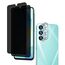 Wookfiss Privacy Schutzfolie für Samsung Galaxy A16 5G für Panzerglas, 2 Stück Sichtschutz Schutzfolie + 2 Stück Kameraschutz, 9H Härte, Anti-Kratz, Anti-Bläschen, Displayschutz