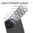 GEEMEE für Panzerglas Kamera Schutz kompatible mit iPhone 15/iPhone 15 Plus, 2 Stück 9H Härte HD-Klare Anti- Kratzer Kamera Displayschutzfolie Blasenfrei Folie Gehärtetes Glas