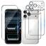 Wookfiss Rückseite Schutzfolie (2) + Schutzfolie(1) + Kameraschutz(2) für iPhone 17 Pro Max für Panzerglas, HD Panzer Schutz Glas Folie Displayschutz, [Anti-Kratzen] Panzerfolie