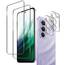 Wookfiss Schutzfolie für Xiaomi Redmi 15 4G/5G für Panzerglas, 2 Stück Panzerfolie und 2 Stück kameraschutz, 9H Härte, Anti-Kratz, Anti-Bläschen, HD Klar Displayschutz Folie