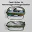 tomtoc Kabeltasche Zubehörtasche, Reise EDC Elektronik Organizer Tasche Kabelorganizer Tech Pouch Bag für Laptop Zubehör, Powerbank, Ladekabel, Ladestecker, Festplatte, DJI Osmo Pocket 3