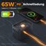 TESSAN Reiseadapter Weltweit mit USB C GaN 65W PD Schnell Ladegerät, Steckdosenadapter mit 5 USB, Reisestecker Adapter Weltweit, Universal Adapter für UK Thailand USA Japan Brasilien Norwegen