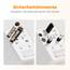 TESSAN Reiseadapter Weltweit, Universal Reisestecker mit 1 USB C und 2 USB A, Internationaler Steckdosenadapter, Universaladapter für England Deutschland USA Australien Japan China, Travel Adapter