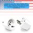 2 Stück Adapter US-Stecker, Reiseadapter, Zubehör, Adapter Japan Stecker auf Stecker Typ A, Reiseadapter für USA, Japan, China, Thailand, Kanada