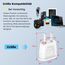 VIEVRE 2 Stück Reiseadapter,EU Adapter, USA Stecker,Reisestecker,Deutschland auf US-Steckeradapter,Europa/US/China/Japan/Kanada/Mexiko Universaladapter