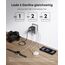 Anker Nano Reiseadapter Weltweit, Universal Reiseadapter mit USBx 4, 2X USB C, 2X USB A und 1x AC, Steckdosenadapter für Deutschland USA England, einsetzbar in über 200 Ländern, ideal für Reisen