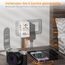 TESSAN 140W GaN Reiseadapter Weltweit, Schnellladung Adapter, Reisestecker Weltweit mit 3 USB C, 1 USB A, Travel Adapter für EU US UK Italien Japan Thailand Australien Kanada