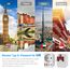 Reiseadapter UK Adapter England Deutschland Stecker mit 1 AC & 2 USB-C & 2 USB-A(3.4A), Reisestecker Typ G Steckdose UK Auf DE EU Steckdosenadapter für England, Irland, Malta, Malediven,Sri Lanka usw