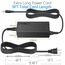 12V 5A Netzteil 60W AC DC Adapter (Eingang 110V-220V, Ausgang 12 Volt 5 Amp 60 Watt) DC Konverter LED Treiber Beleuchtung Trafo für 12V 5A Flexible LED Band Strip Light 1 Set schwarz (Packung mit 2)