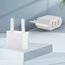VIEVRE 8 Stück US to EU Adapter, Adapter USA Deutschland Stecker, US Stecker Adapter Auf EU, US zum 2 Pin Deutschland (Weiß)