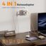 TESSAN Adapter Sri Lanka mit 3 USB, Reiseadapter Indien, Reisestecker Typ D, Indien Adapter Strom 2500 W, USB C Stromadapter für Sri Lanka Steckdosenadapter, Nepal, Malediven, Pakistan, Sudan, Ghana