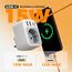 TESSAN Adapter England Deutschland Stecker, UK Adapter mit 1 USB C und 2 USB A, Reiseadapter UK Tragbare, Steckdosenadapter Stromadapter für London Schottland Malediven Malta, Reisestecker Typ G