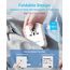 decqle Reiseadapter Weltweit, Universal Reisestecker mit 3 USB-C (30W), 2 USB-A und 1 AC Steckdose, Internationaler Steckdosenadapter, AC Adapter Universaladapter für EU, UK, US, AU (Weiß)