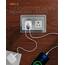 TESSAN 2 Pack Adapter südafrika mit USB, 3 in 1 Reiseadapter Südafrika, 1 Fach Steckdosenadapter mit 2 USB, 2500W Reisestecker Namibia, Adapter Typ M, Namibia, Lesotho