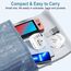 USA Adapter Steckdose, 7 in1 Reiseadapter USA Deutschland Stecker mit 2*USB-C,2*USB-A,1*AC, 2*Italien Steckdosen, EU to US Adapter, Steckdosenadapter Typ B für Amerika/Kanada/Thailand/Mexiko