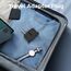 Reiseadapter USA auf Europa 2 Pieces, Reisestecker USA auf Europa Amerikanischer zu Deutscher Stecker, Adapter Amerikanisch zu Deutsch, USA auf DE Stecker, USA auf EU Adapter