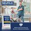 NEUFELD® 120 Gardinenröllchen für Innenlauf Schienen (inkl. 6 Feststeller) I Waschfeste Vorhangrollen I Gardinenhaken Gleiter [8mm Standardgröße] (120)