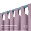 Deconovo Verdunkelungsgardinen Schlaufenschal Thermo Gardinen, 175x140 cm(HöhexBreite), Hellpink, 2er Set