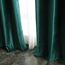 MIULEE Grün Samtvorhang Ösen 2er Set 140X185, Blickdichte Vorhänge Samt für Deko Schlafzimmer Wohnzimmer, Wunderschön Weich Vorhang Verdunkelung Velvet Curtains, Verdunkelnd Samt Gardinen Blickdicht