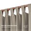 Deconovo Verdunkelungsvorhang Schlaufen Gardinen Blickdicht Vorhang Blickdicht Schlaufen Thermovorhang Kälteschutz thermo gegen Kälte Thermogardine Hitzeschutz, 290x140 cm(HöhexBreite), Taupe, 2er Set