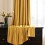 MIULEE Senfgelb Samtvorhang Ösen 2er Set 140X260, Blickdichte Vorhänge Samt für Schlafzimmer Wohnzimmer, Wunderschön Weich Vorhang Verdunkelung Velvet Curtains, Verdunkelnd Samt Gardinen Blickdicht