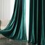 MIULEE Grün Samtvorhang Ösen 2er Set 140X245, Blickdichte Vorhänge Samt für Deko Schlafzimmer Wohnzimmer, Wunderschön Weich Vorhang Verdunkelung Velvet Curtains, Verdunkelnd Samt Gardinen Blickdicht