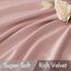 MIULEE Hellrosa Samtvorhang Ösen 2er Set 140X225, Blickdichte Vorhänge Samt für Deko Schlafzimmer Wohnzimmer, Sehr Weicher Vorhang Verdunkelung Velvet Curtains, Verdunkelnd Samt Gardinen Blickdicht