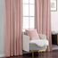 MIULEE Hellrosa Samtvorhang Ösen 2er Set 140X225, Blickdichte Vorhänge Samt für Deko Schlafzimmer Wohnzimmer, Sehr Weicher Vorhang Verdunkelung Velvet Curtains, Verdunkelnd Samt Gardinen Blickdicht