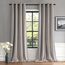 MIULEE Silbergrau Samtvorhang Ösen 2er Set 140X260, Blickdichte Vorhänge Samt für Deko Schlafzimmer Wohnzimmer, Sehr Weicher Vorhang Verdunkelung Velvet Curtains, Verdunkelnd Samt Gardinen Blickdicht