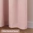 MIULEE Hellrosa Samtvorhang Ösen 2er Set 140X225, Blickdichte Vorhänge Samt für Deko Schlafzimmer Wohnzimmer, Sehr Weicher Vorhang Verdunkelung Velvet Curtains, Verdunkelnd Samt Gardinen Blickdicht