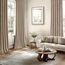 MIULEE Beige Samtvorhang Ösen 2er Set 140X260, Blickdichte Vorhänge Samt für Deko Schlafzimmer Wohnzimmer, Wunderschön Weich Vorhang Verdunkelung Velvet Curtains, Verdunkelnd Samt Gardinen Blickdicht