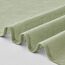 Woaboy Leinen Kruz Gardinen Grün Vorhänge Wohnzimmer Halbtransparent mit Ösen Stores Gardine Leinenoptik Schlafzimmer Modern Ösenvorhang Schlaufengardinen 2er Set 140x175cm (BxH) Grün