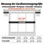 Schwarz Gardinenstange 76-305 cm, 25mm Vorhangstange Ausziehbar Curtain Rod Gardinenstangen für Fenster Outdoor (Schwarz Matt, 76 to 305 cm)