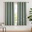PONY DANCE Verdunklungsvorhänge Ösen Gardienen 2-Set H 180 x B 132 cm Schlafzimmer Gardinen und Vorhänge Kurz Thermo Vorhang Hitzeschutz Blickdicht Thermal Curtains, Salbeigrün
