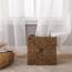 MIULEE Wohnzimmer Vorhänge Transparent mit Weiss Blätter Muster, Modern Stickerei Gardinen Ösen für Schlafzimmer Deko, 2er Set Schöne Blätter Muster Vorhang Fenster H 225 x B 140
