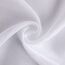 Woaboy Voile Gardinen Weiss Vorhänge Transparent Wohnzimmer mit Ösen Stores Gardinen Schlafzimmer Ösenvorhang Scheibengardine Schlaufengardinen Modern 2er Set 140x245 cm (B x H) Weiß