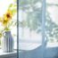 Woaboy Voile Gardinen Kurz Vorhänge Transparent Wohnzimmer mit Ösen Stores Gardinen Schlafzimmer Ösenvorhang Scheibengardine Schlaufengardinen Modern 2er Set 140x175 cm (B x H) Navy Blau